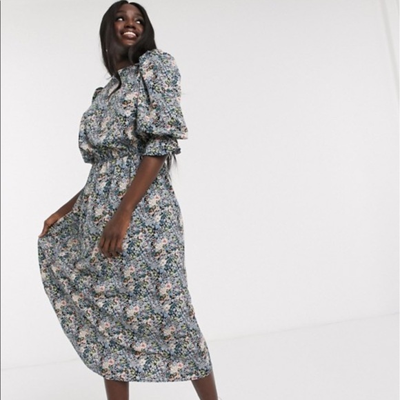 Never Fully Dressed Floral Jasmine Midi Dress US 8 - Picture 7 of 14